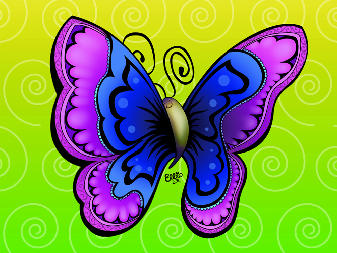 Joyful Butterfly